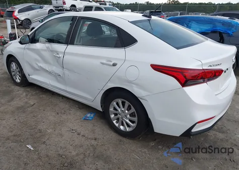 2020 Hyundai Accent Sel z USA, uszkodzony, nr VIN 3KPC24A6XLE111619